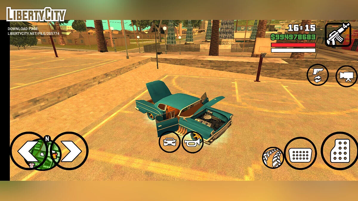 Tornado Custom / GTA San Andreas (iOS, Android)