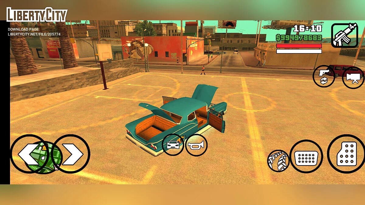 Tornado Custom / GTA San Andreas (iOS, Android)