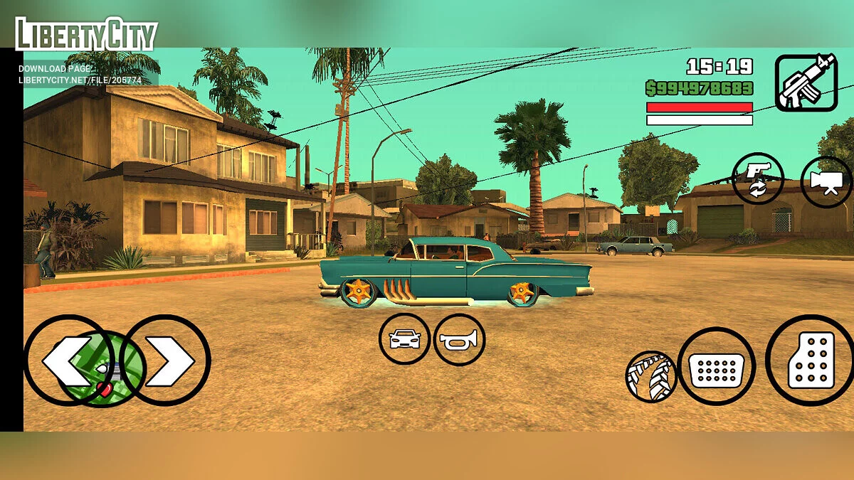 Tornado Custom / GTA San Andreas (iOS, Android)