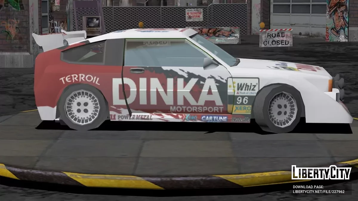Dinka Blista Compact Rally Edition / GTA San Andreas (iOS, Android)