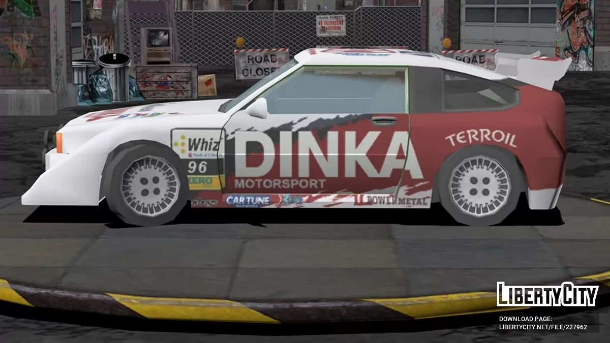Dinka Blista Compact Rally Edition / GTA San Andreas (iOS, Android)