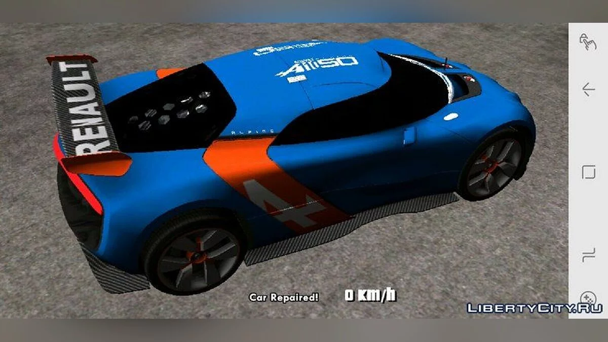 Renault Alpine A110-50 / GTA San Andreas (iOS, Android)
