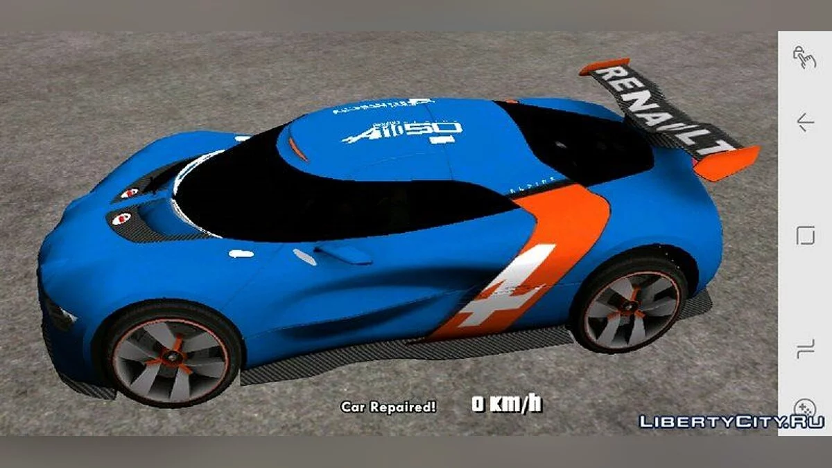 Renault Alpine A110-50 / GTA San Andreas (iOS, Android)