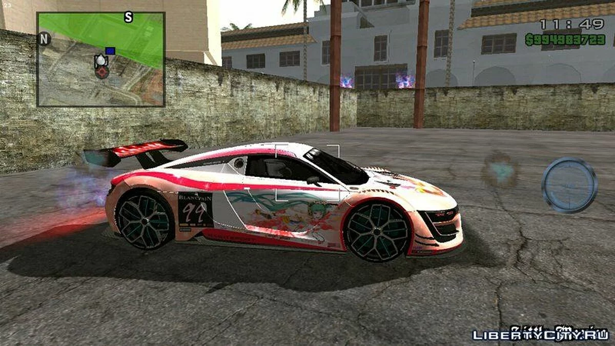 Renault Sport RS01 GT3 Edition / GTA San Andreas (iOS, Android)