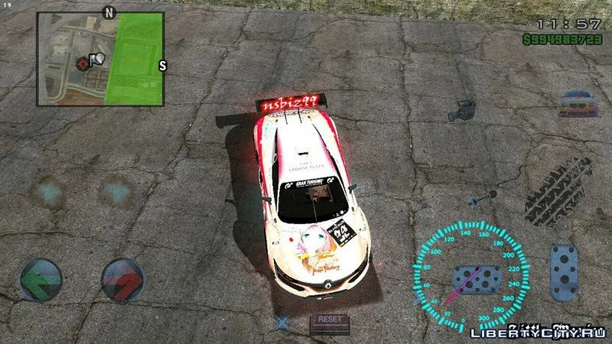 Renault Sport RS01 GT3 Edition / GTA San Andreas (iOS, Android)