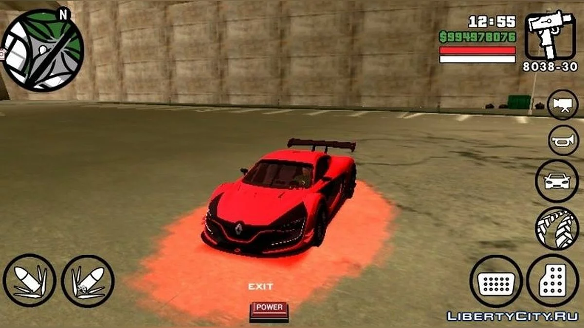 Renault RS 0.1 (solo DFF) / GTA San Andreas (iOS, Android)
