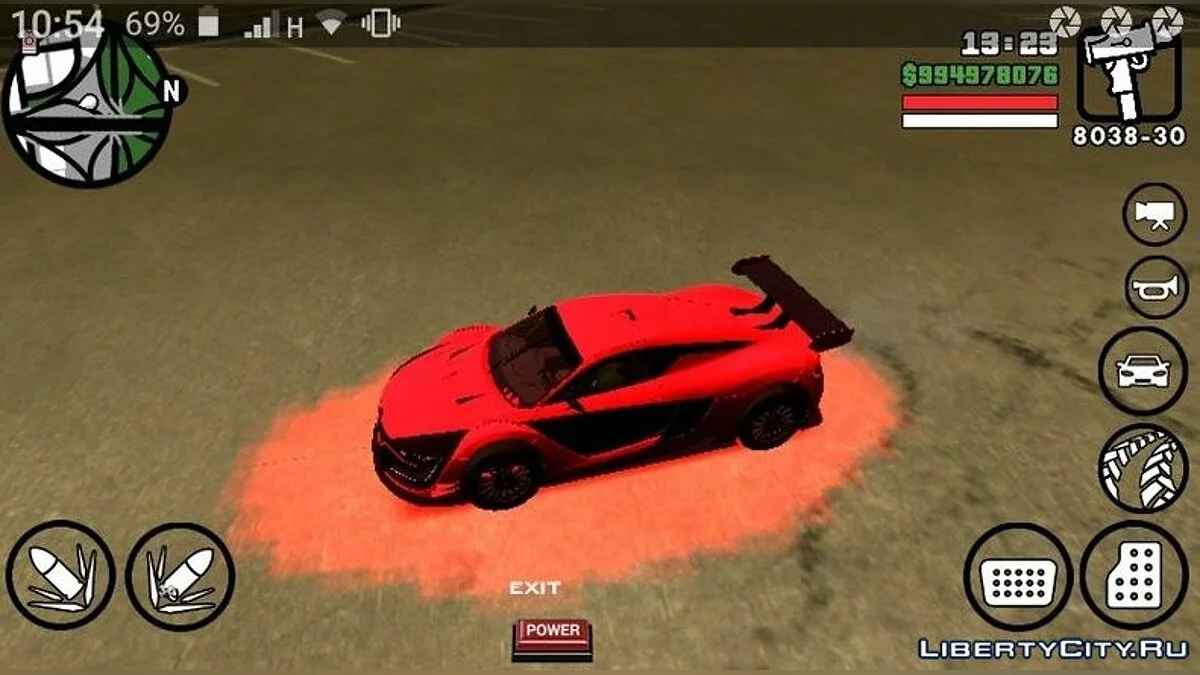 Renault RS 0.1 (solo DFF) / GTA San Andreas (iOS, Android)