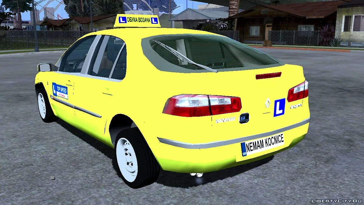 Renault Laguna Mk2 Top Speed Auto Škola / GTA San Andreas (iOS, Android)