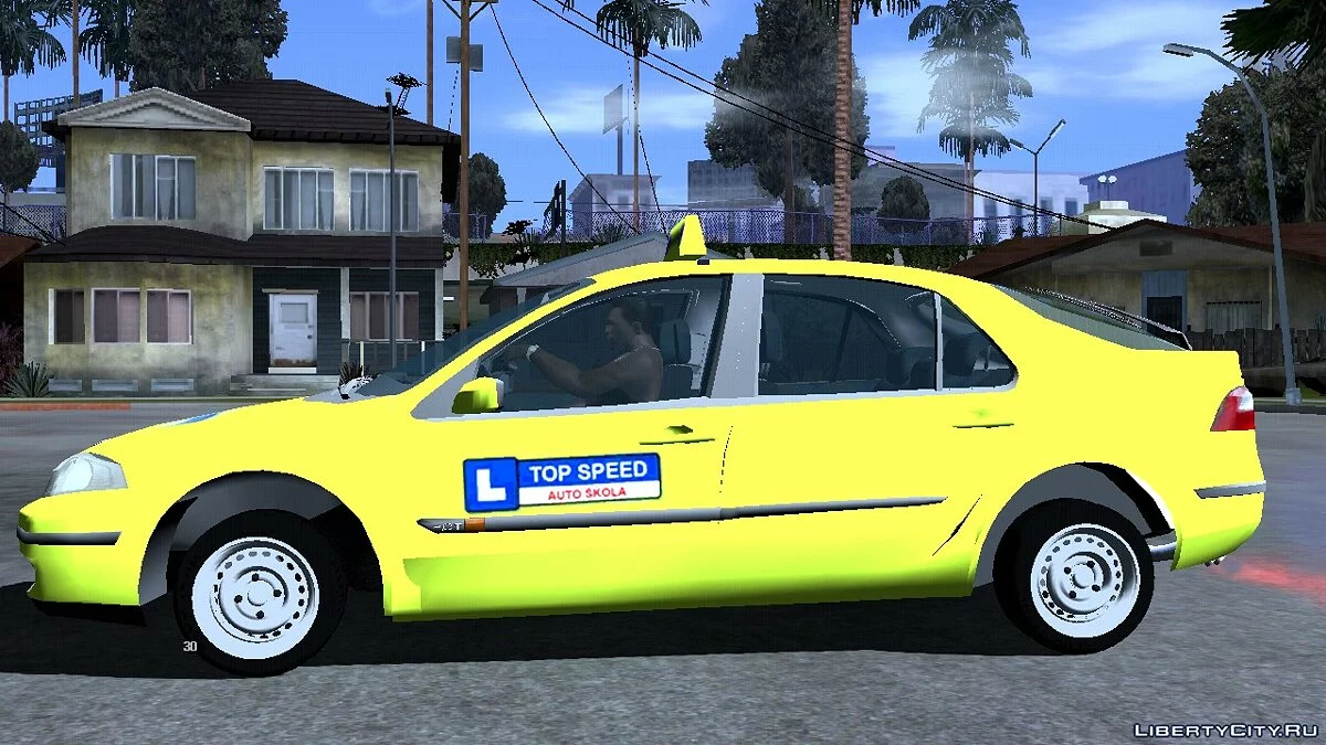 Renault Laguna Mk2 Top Speed Auto Škola / GTA San Andreas (iOS, Android)