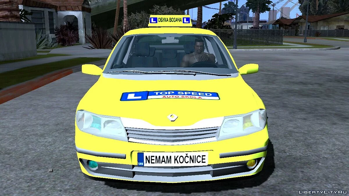 Renault Laguna Mk2 Top Speed Auto Škola / GTA San Andreas (iOS, Android)