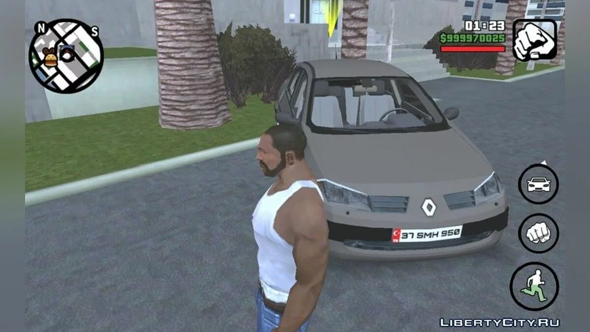 Renault Megane TR / GTA San Andreas (iOS, Android)