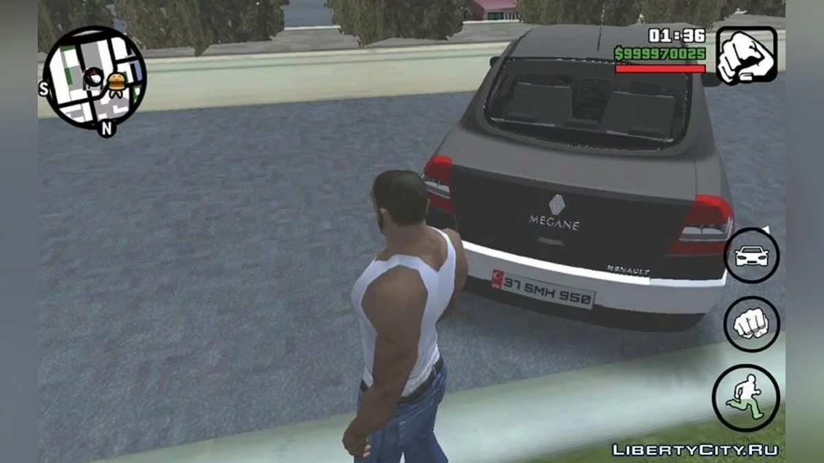 Renault Megane TR / GTA San Andreas (iOS, Android)