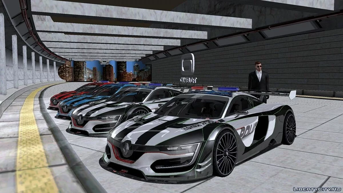 Renault - Поліція / GTA San Andreas (iOS, Android)