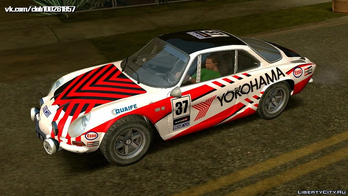 Renault Alpine A110 1600S-Rally / GTA San Andreas (iOS, Android)
