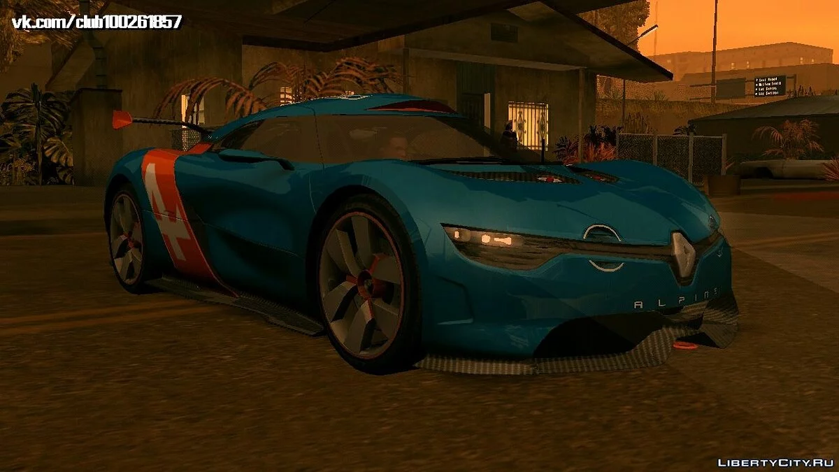 Renault Alpine A110-50 / GTA San Andreas (iOS, Android)