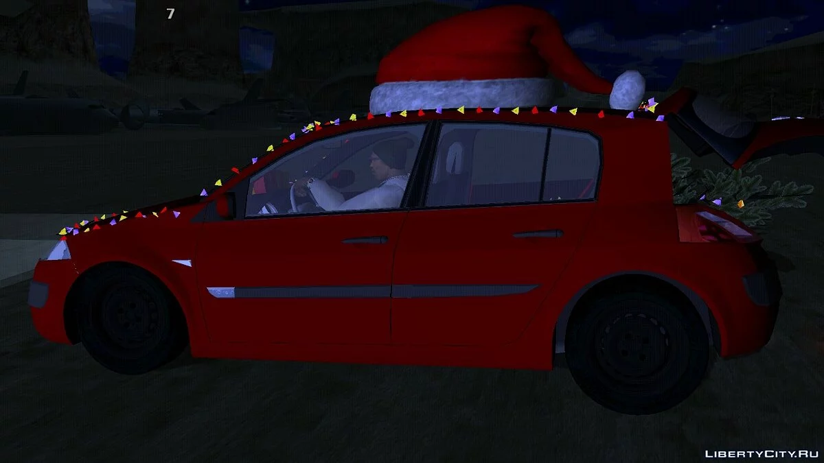 Renault Megane (Versión de Navidad) / GTA San Andreas (iOS, Android)