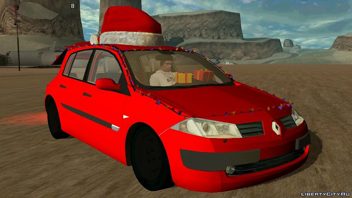 Renault Megane (Versión de Navidad) / GTA San Andreas (iOS, Android)