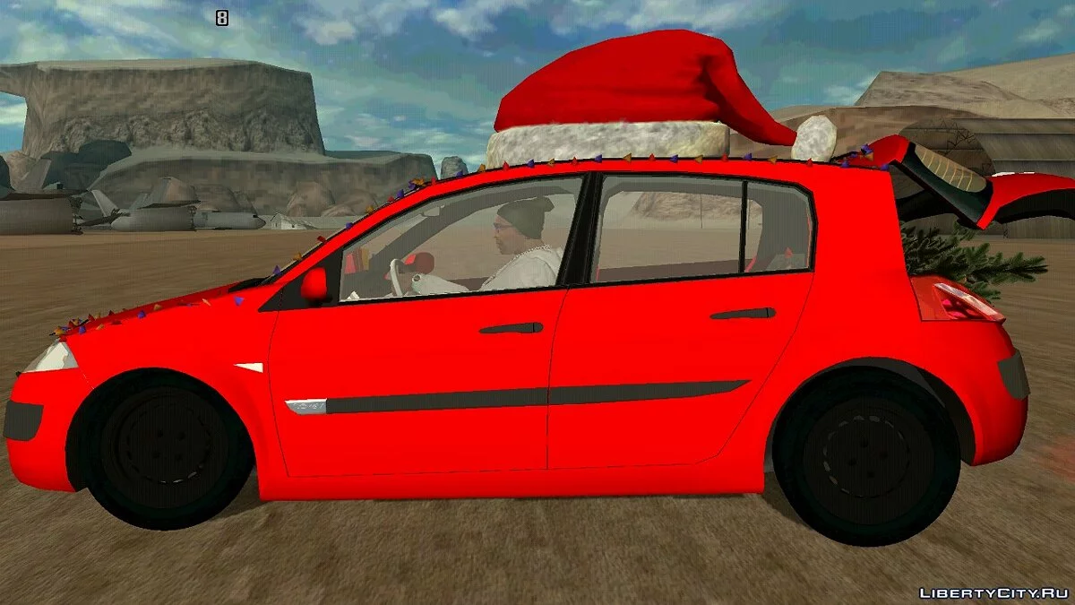 Renault Megane (Versión de Navidad) / GTA San Andreas (iOS, Android)