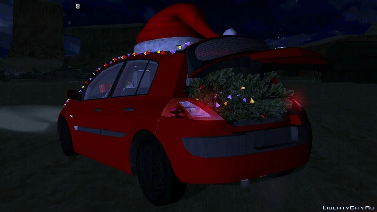Renault Megane (Versión de Navidad) / GTA San Andreas (iOS, Android)