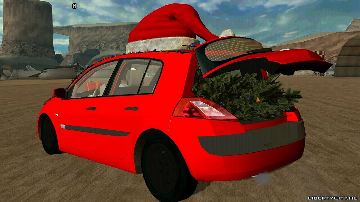 Renault Megane (Versión de Navidad) / GTA San Andreas (iOS, Android)