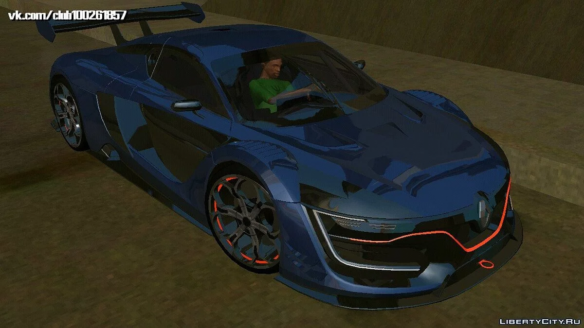 Renault Sport RS 01 (Sólo DFF) / GTA San Andreas (iOS, Android)