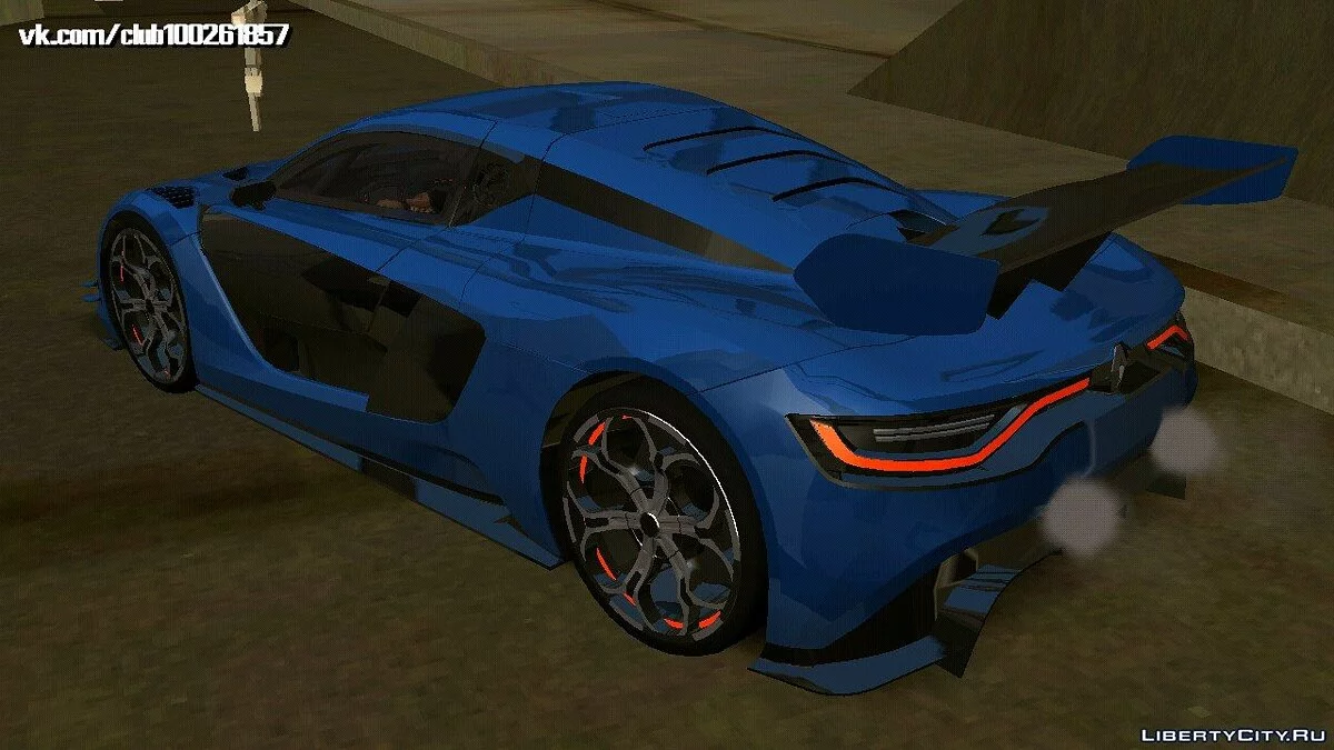 Renault Sport RS 01 (Sólo DFF) / GTA San Andreas (iOS, Android)