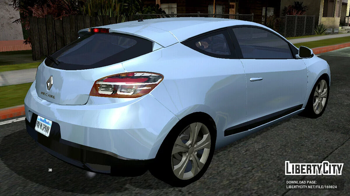 Renault Megane 3 (hanya DFF) / GTA San Andreas (iOS, Android)