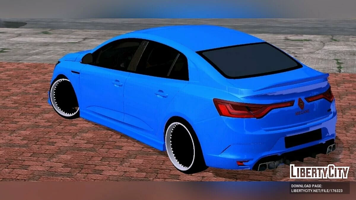 Renault Megane Tuning (тільки DFF) / GTA San Andreas (iOS, Android)