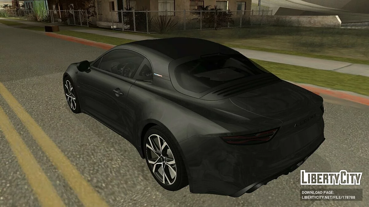 Renault Alpine A100 / GTA San Andreas (iOS, Android)