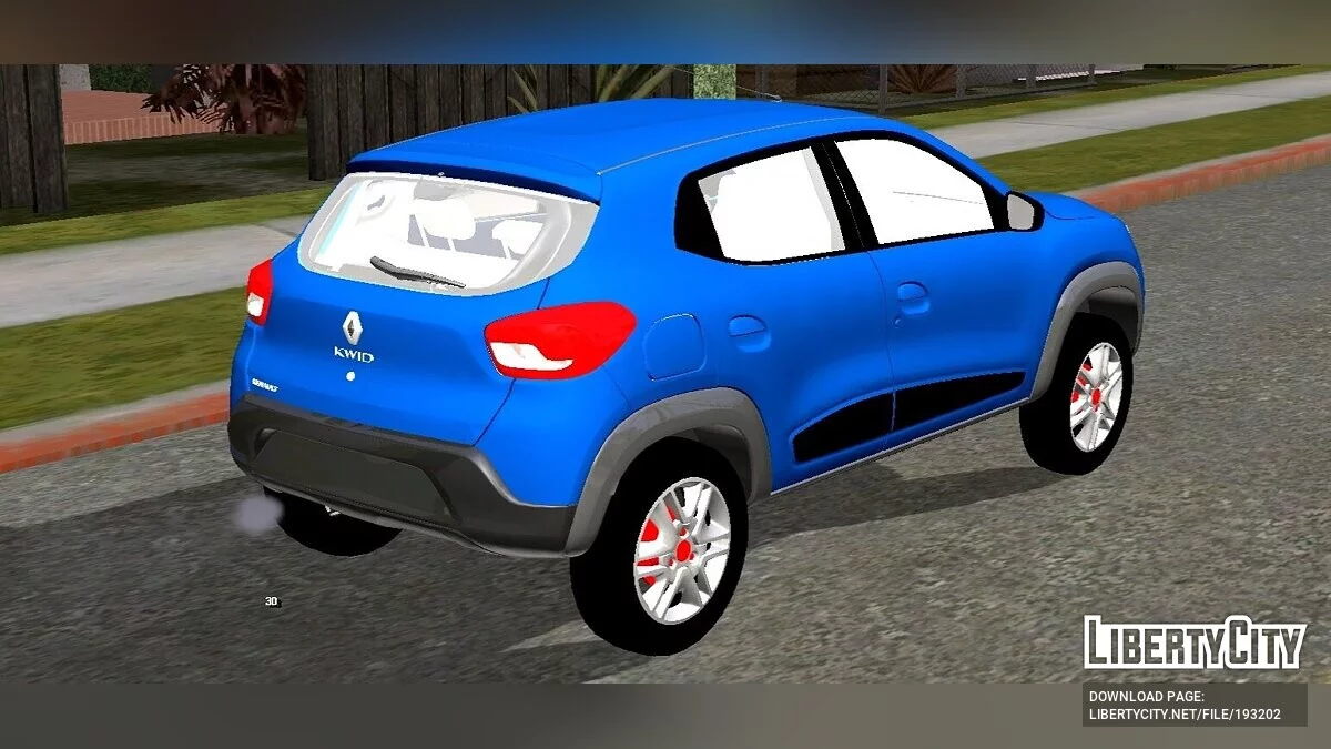 Renault Kwid (apenas DFF) / GTA San Andreas (iOS, Android)