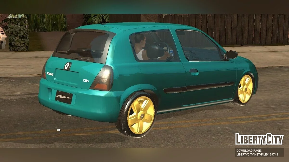 Renault Clio Campus (тільки DFF) / GTA San Andreas (iOS, Android)