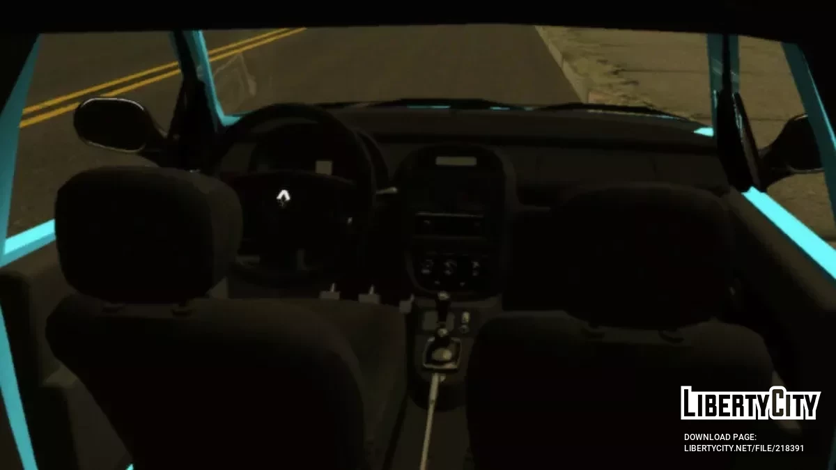 Renault Clio Mio (dff) / GTA San Andreas (iOS, Android)