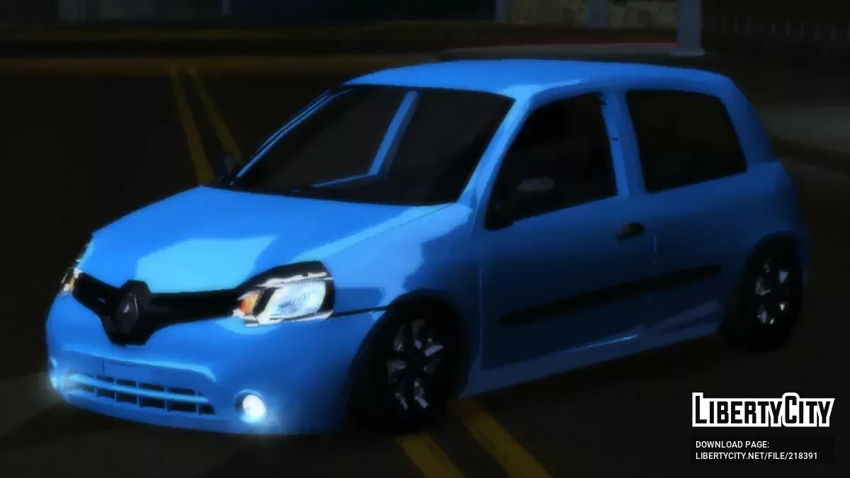 Renault Clio Mio (dff) / GTA San Andreas (iOS, Android)