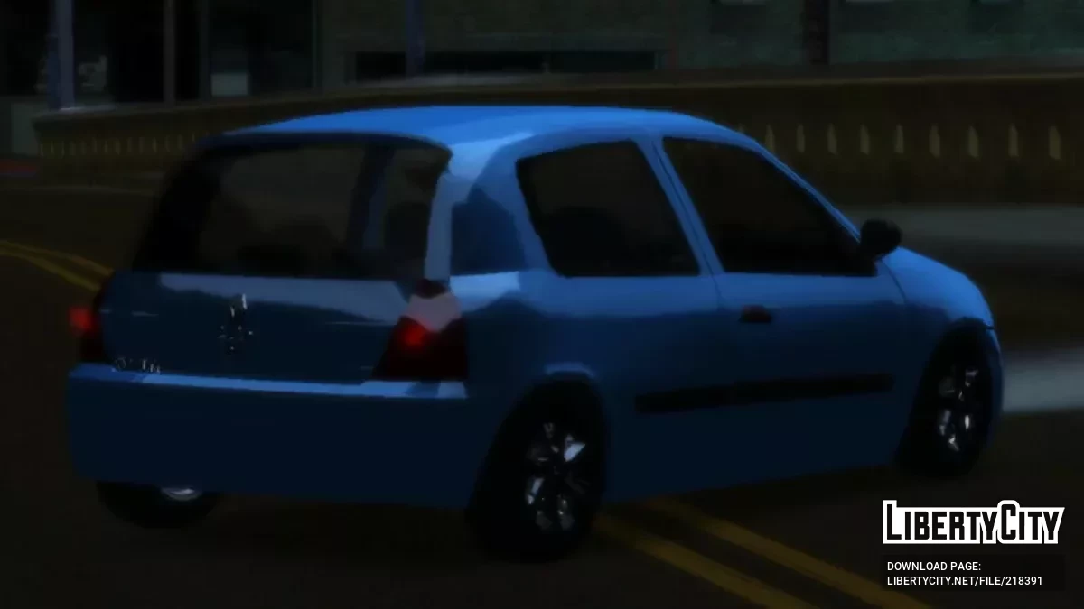 Renault Clio Mio (dff) / GTA San Andreas (iOS, Android)