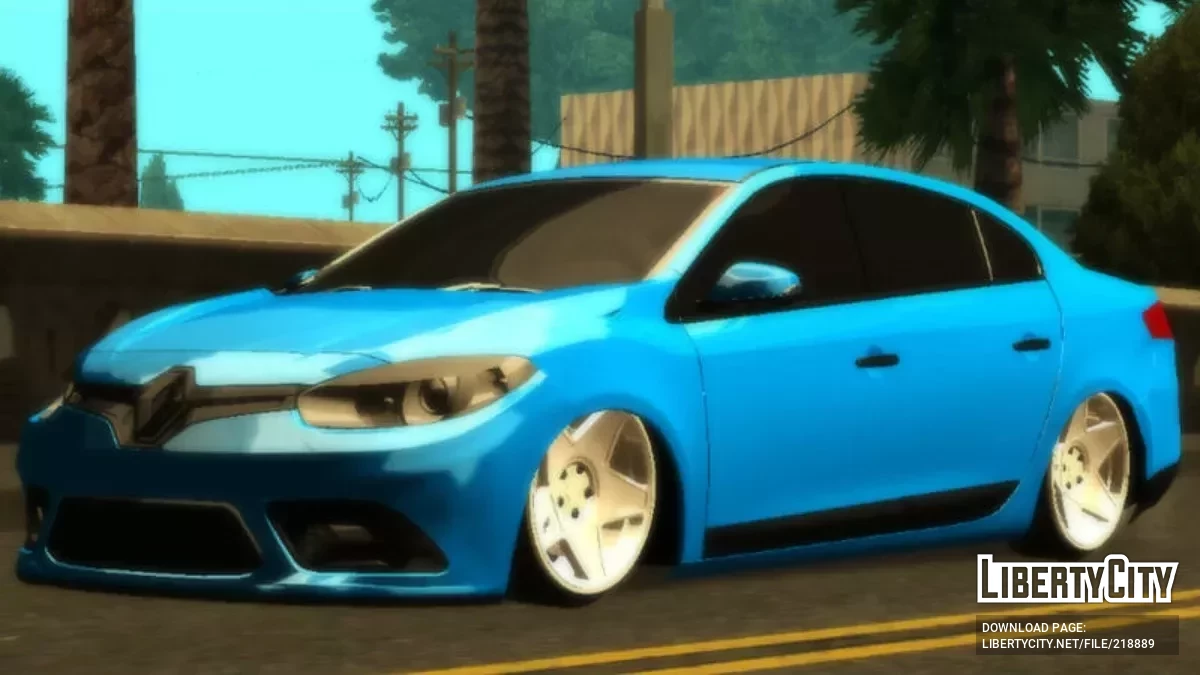 Renault Fluence (тільки DFF) / GTA San Andreas (iOS, Android)
