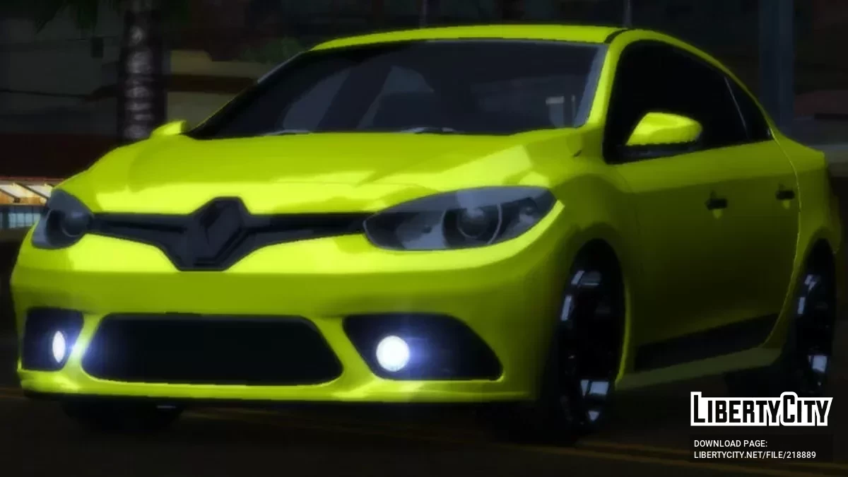 Renault Fluence (тільки DFF) / GTA San Andreas (iOS, Android)
