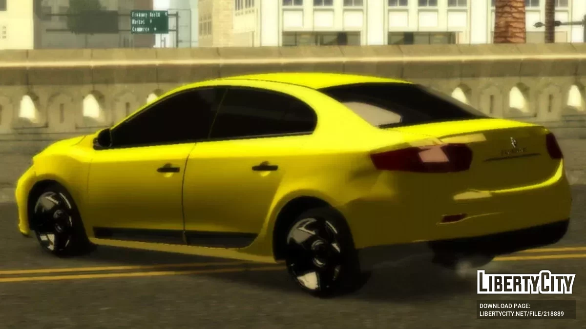 Renault Fluence (тільки DFF) / GTA San Andreas (iOS, Android)