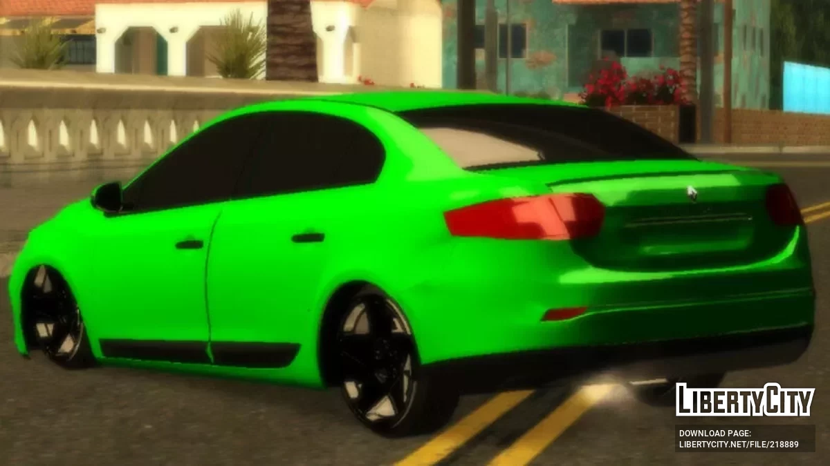 Renault Fluence (тільки DFF) / GTA San Andreas (iOS, Android)