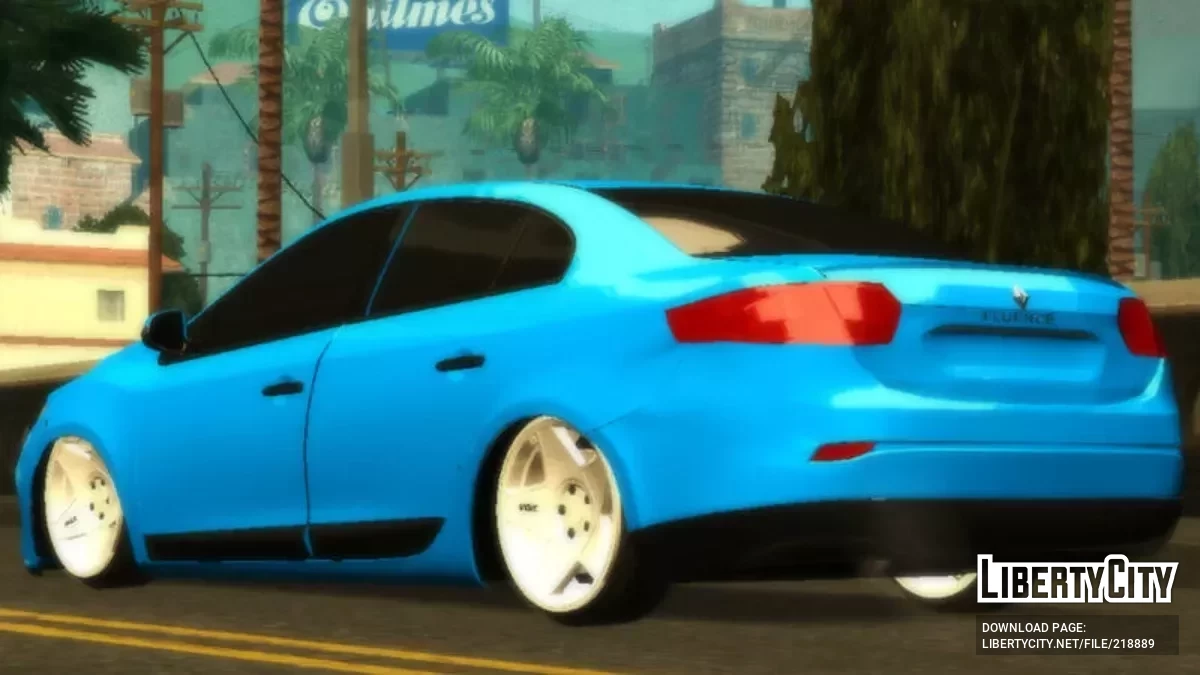 Renault Fluence (тільки DFF) / GTA San Andreas (iOS, Android)