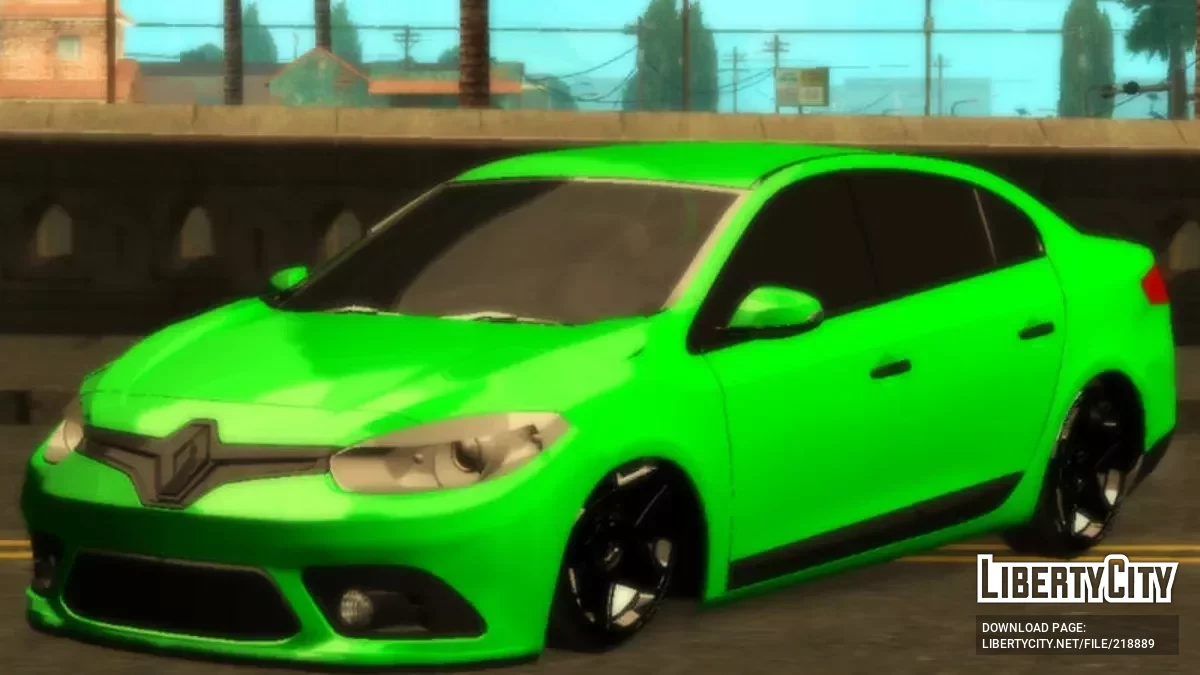 Renault Fluence (тільки DFF) / GTA San Andreas (iOS, Android)