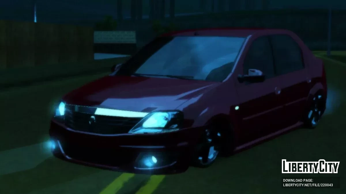 2012 Renault Logan (DFF) / GTA San Andreas (iOS, Android)