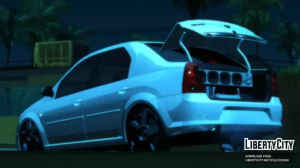 2012 Renault Logan (DFF) / GTA San Andreas (iOS, Android)