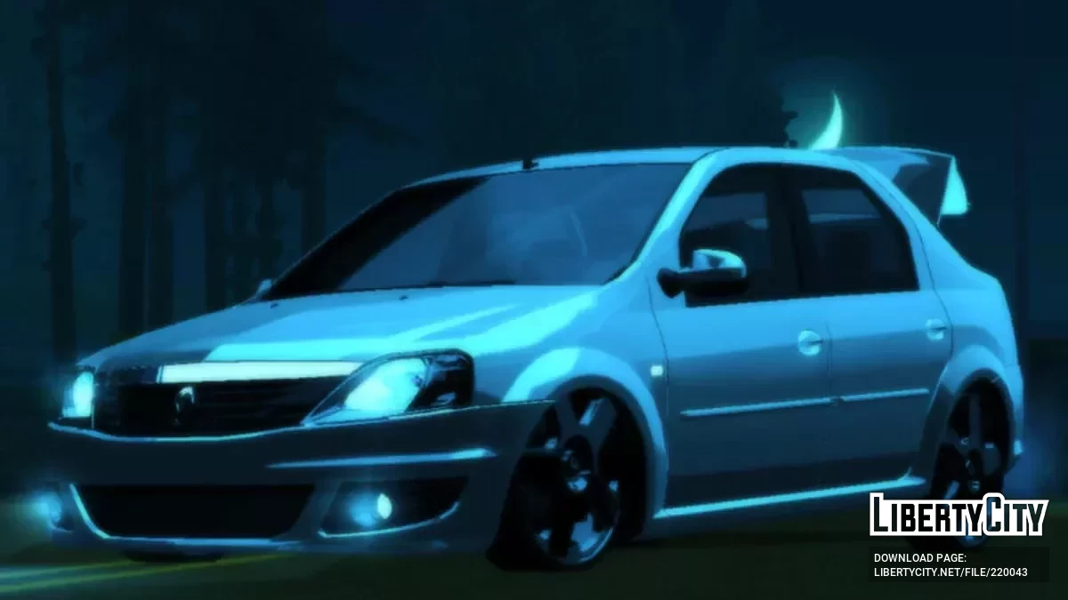 2012 Renault Logan (DFF) / GTA San Andreas (iOS, Android)