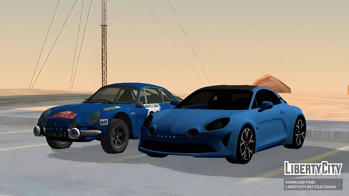 Альпін Рено A110 / GTA San Andreas (iOS, Android)