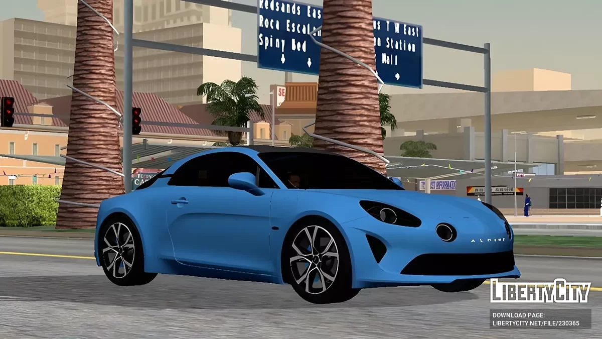 Альпін Рено A110 / GTA San Andreas (iOS, Android)