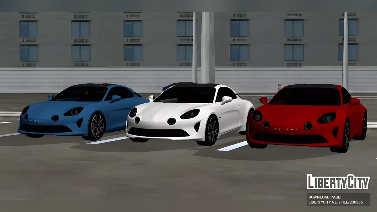 Альпін Рено A110 / GTA San Andreas (iOS, Android)