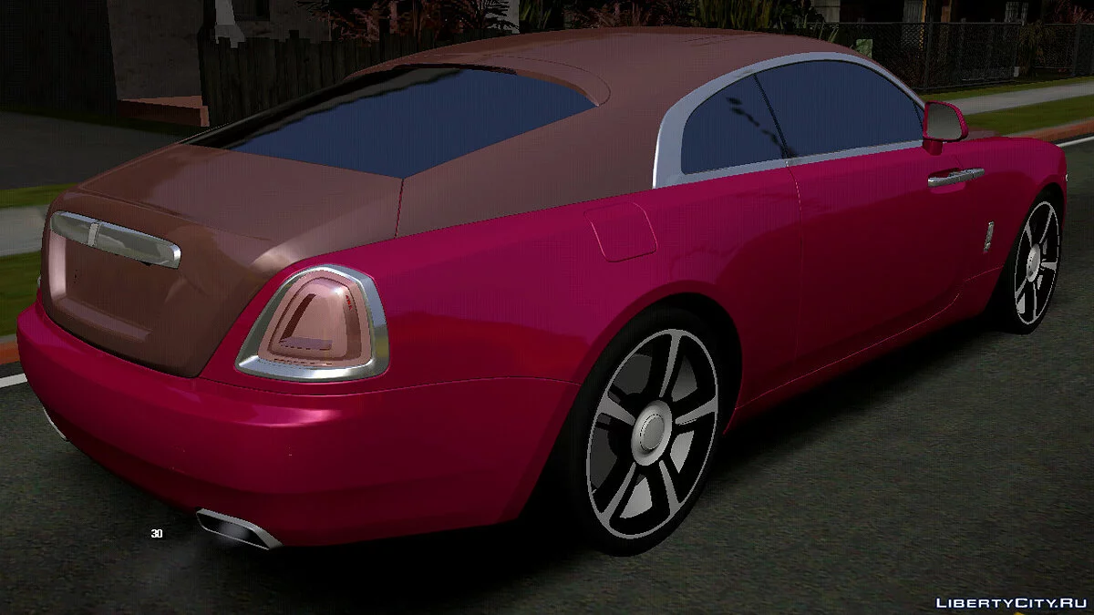 2018 Rolls Royce Wraith (тільки DFF) / GTA San Andreas (iOS, Android)