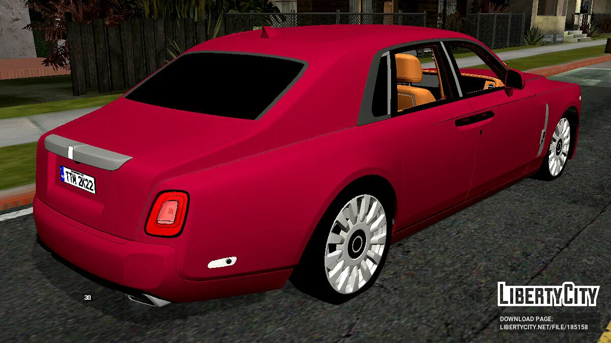 Rolls-Royce Phantom 2022 (apenas DFF) / GTA San Andreas (iOS, Android)