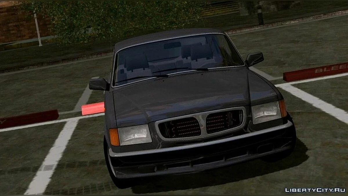 GAZ 3110 noir / GTA San Andreas (iOS, Android)