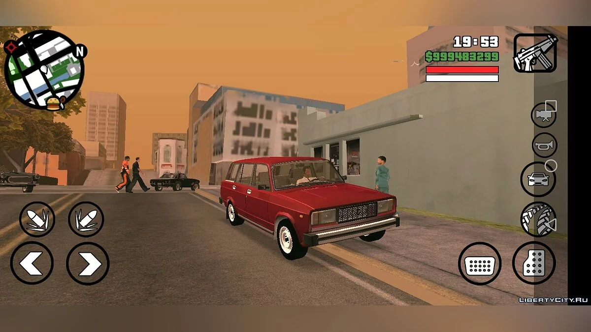 Lada VAZ-2104 for Mobile / GTA San Andreas (iOS, Android)